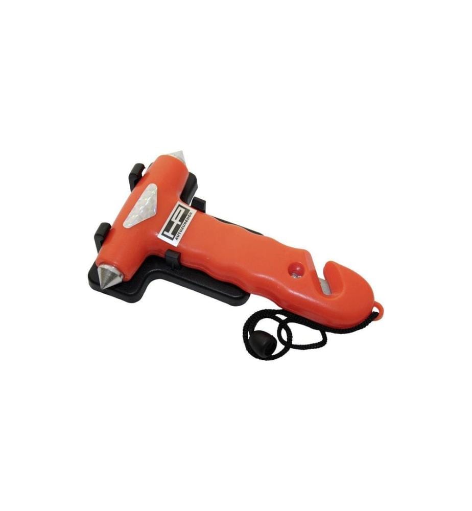 HP Autozubehör - Rettungstool Nothammer mit Gurtschneider