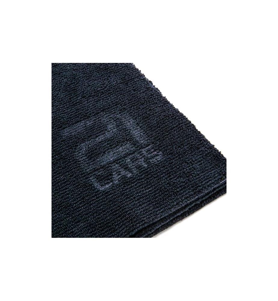 21CARS - Edgeless Serviette microfibre Set de 3 pièces 40 x 40 cm Noir