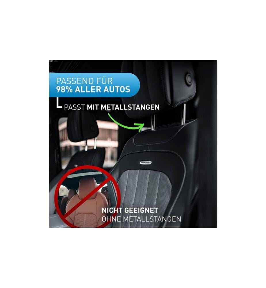 Flipline - Appui-tête de voiture, coutures blanches