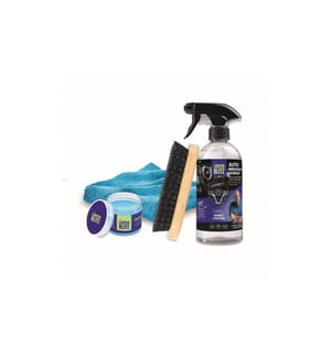 Lichterblitz - Kit de nettoyage intérieur de voiture, 4 pièces