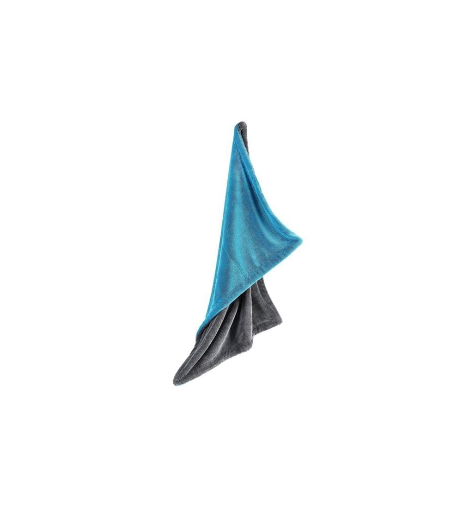 Lichterblitz - Chiffon sec 60 x 90 cm, gris/bleu