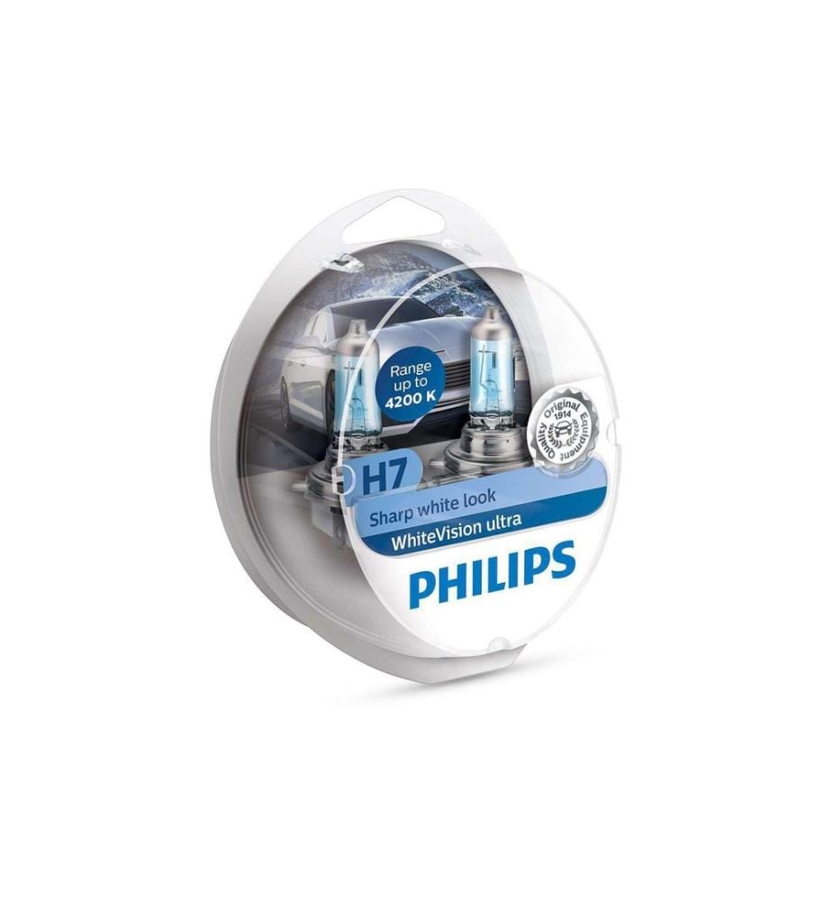 PHILIPS AUTOMOTIVE - H7 WhiteVision ultra Voiture de tourisme