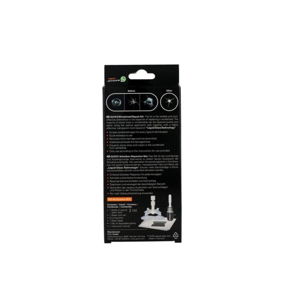 Quixx - Kit de réparation des vitres 2 ml