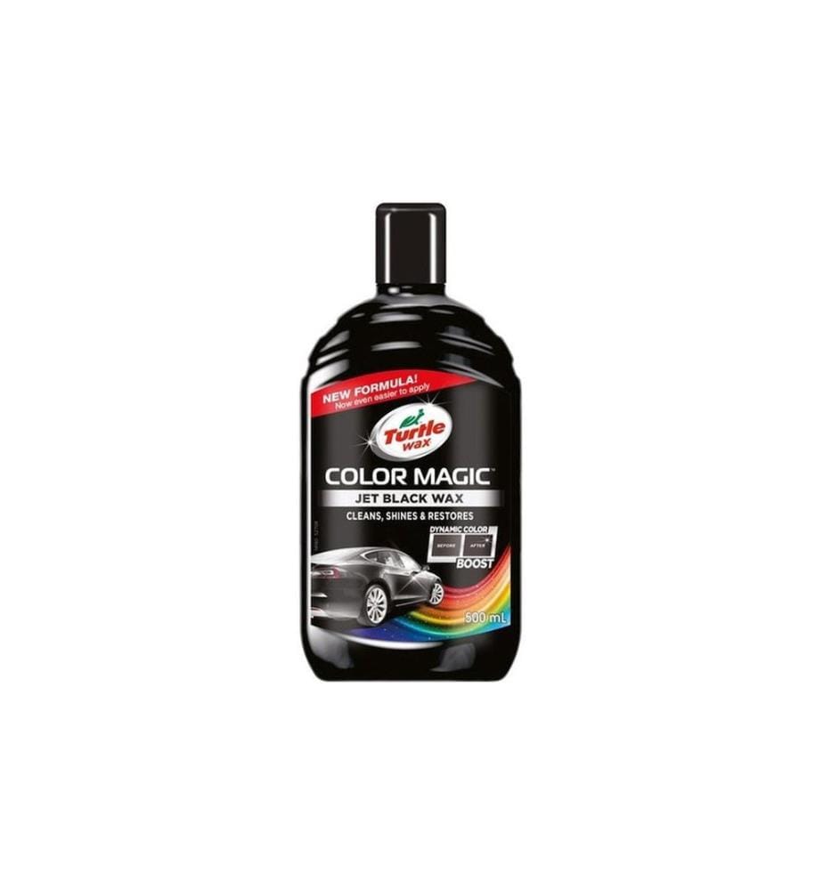 Turtle Wax - Polissage Color Magic Jet Wax 500 ml Noir