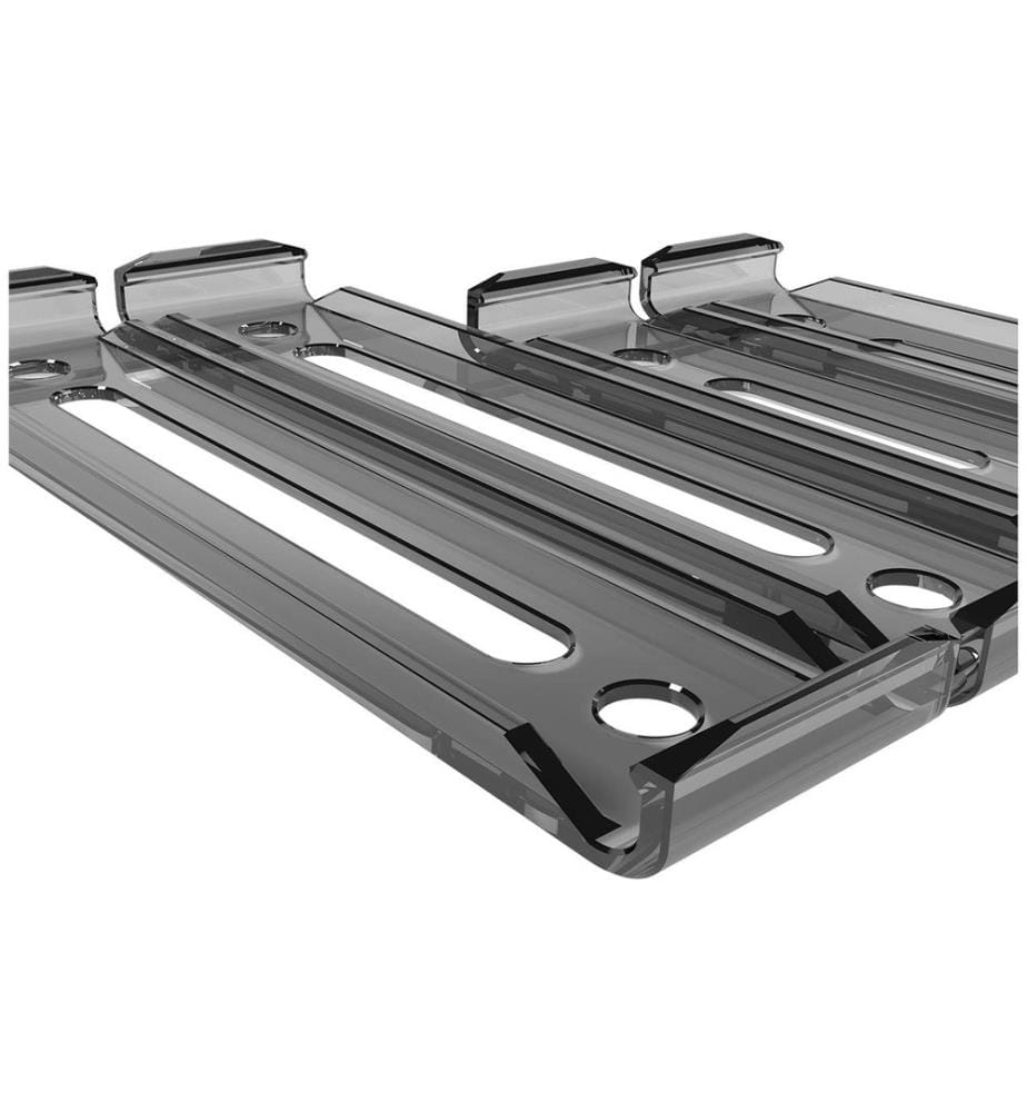 X-Click - Porte-numéro sans cadre Shadow Black, 30 x 8 cm/50 x 11 cm