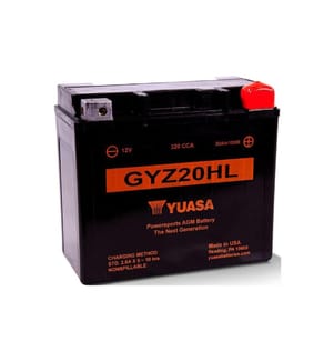 YUASA - Motorradbatterie AGM 12 V/21.1Ah/320A