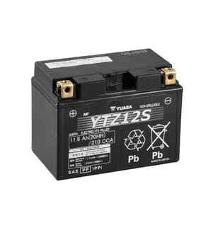 YUASA - Motorradbatterie AGM 12V/11.6Ah/210A