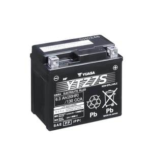 YUASA - Motorradbatterie AGM 12V/6.3Ah/130A
