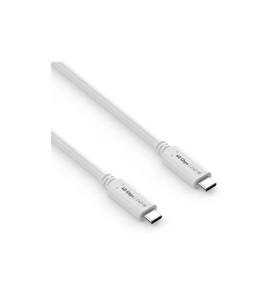 PURELINK - Câble USB4 40Gbps, 240W USB C - USB C 0.5 m, Blanc