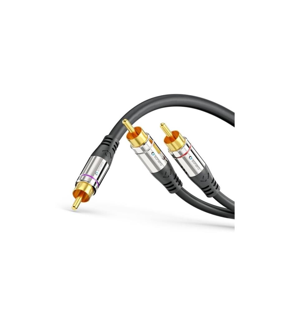 SONERO - Subwoofer stéréo / Mono Y-Cable Cinch - Cinch 1.5 m