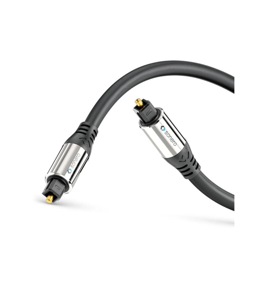 SONERO - Câble audio S/PDIF optique Toslink - Toslink 15 m