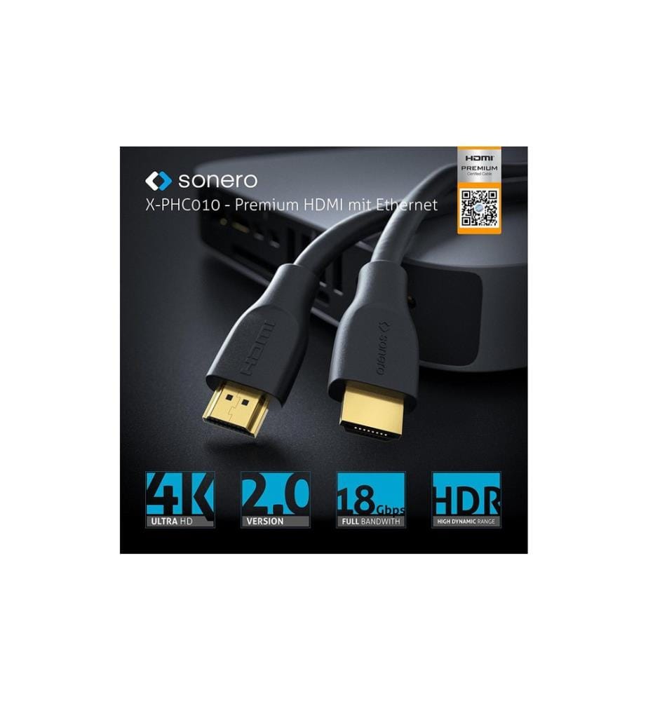SONERO - Câble HDMI - HDMI, 0.5 m