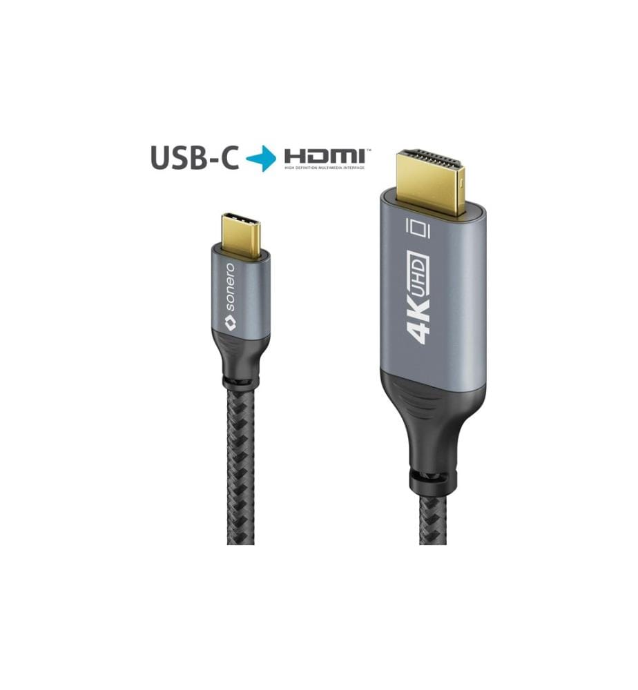 SONERO - Câble USB type C - HDMI, 1 m
