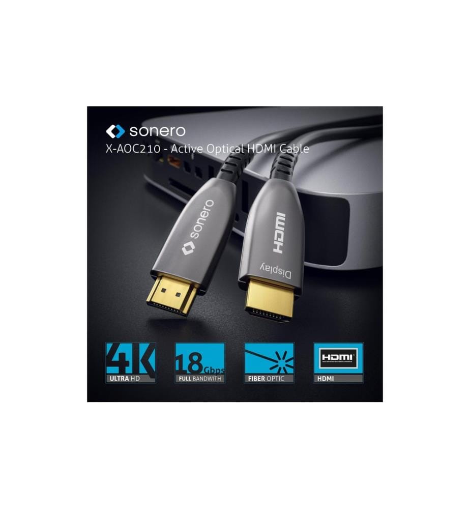 SONERO - Câble Premium Cert. HDMI actif 30 m