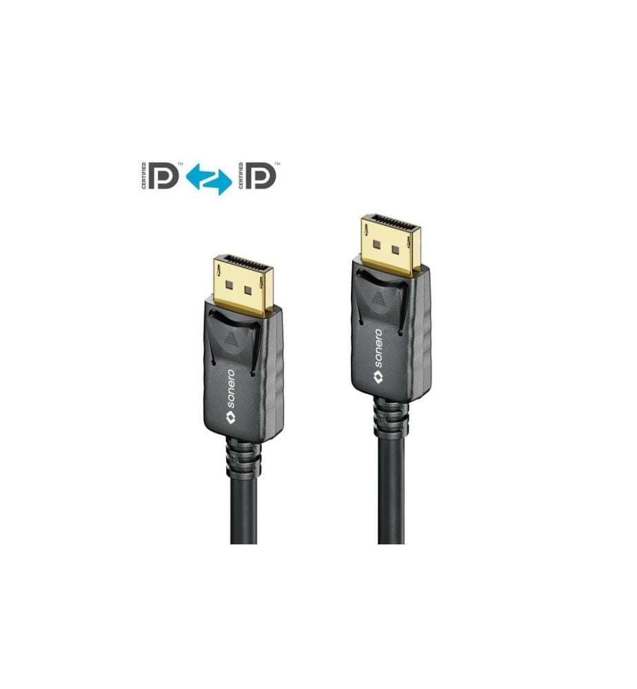 SONERO - Kabel 8K Displayport 1.4 Stecker  Stecker, 8K/60Hz, 1.5 m