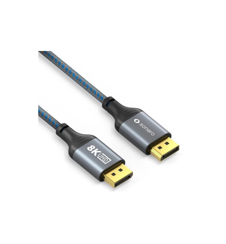 SONERO - Câble 8K DisplayPort - DisplayPort, 1 m