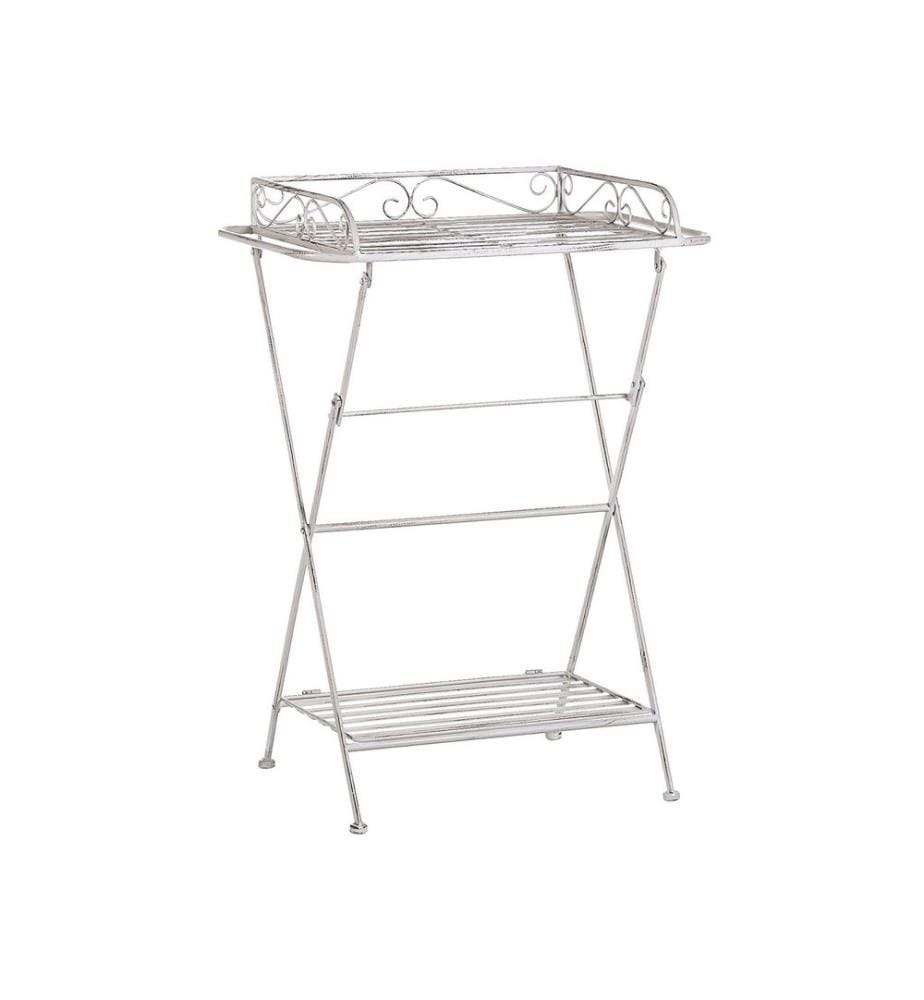 Table d'appoint ANCUD Métal Blanc