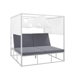 Sonneninsel PALLANZA Metall Weiss