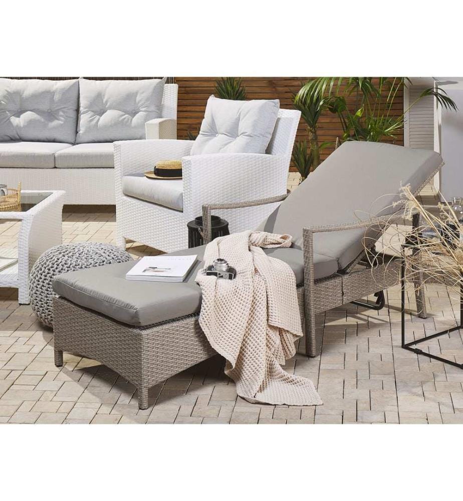 Transat avec coussin VASTO Taupe