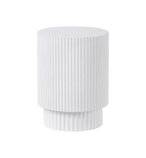 Table d'appoint BICCARI 38 cm 38 cm Blanc