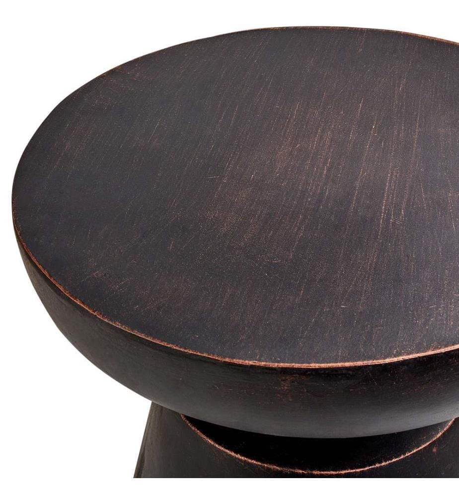 Table d'appoint MINCIO 45 cm 45 cm Noir