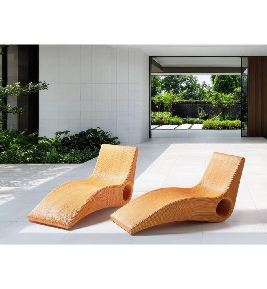 Transat AIROLE Rotin Marron