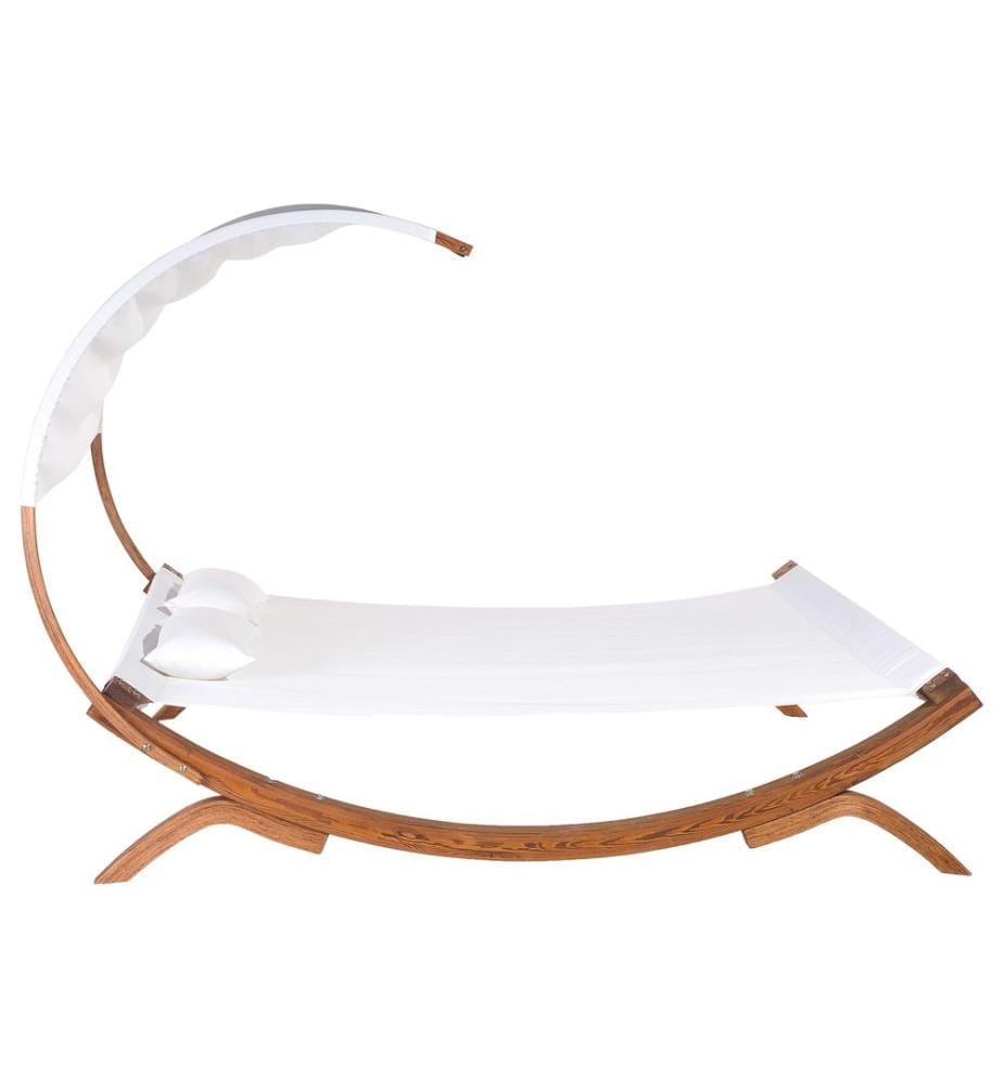 Transat avec coussin TERAMO Blanc cassé
