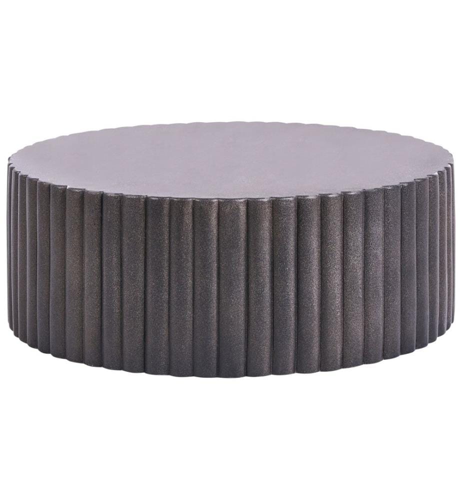 Table basse POZZA 117 cm 117 cm Noir