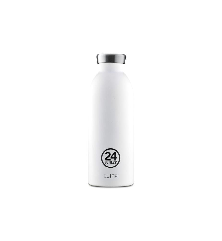 24BOTTLES - Bouteille isotherme Clima 500 ml, Ice White