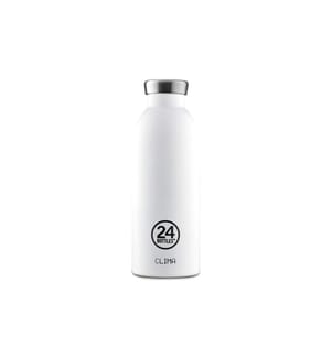 24BOTTLES - Bouteille isotherme Clima 500 ml, Ice White