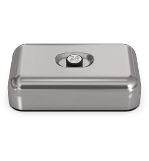 24BOTTLES - Boîte casse-croûte Brushed Steel