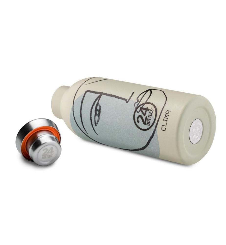 24BOTTLES - Thermosflasche Clima 500 ml, White Calypso