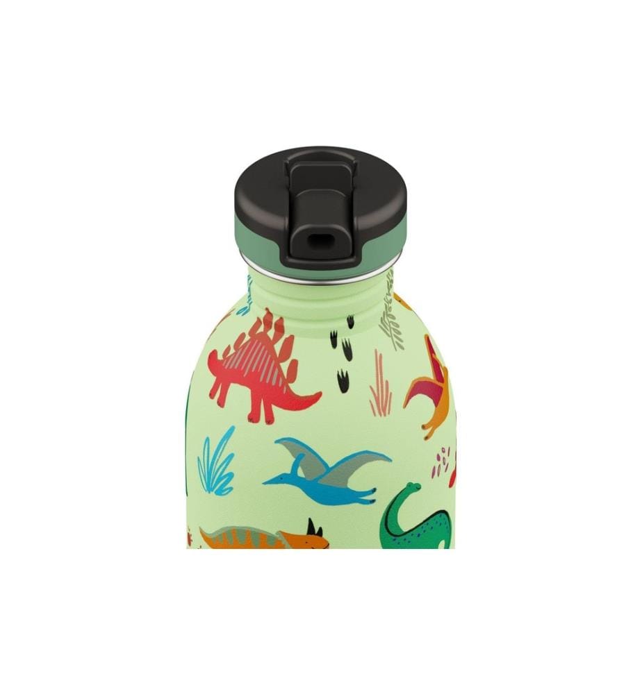 24BOTTLES - Gourde Urban avec couvercle de sport 500 ml, Jurassic Friends