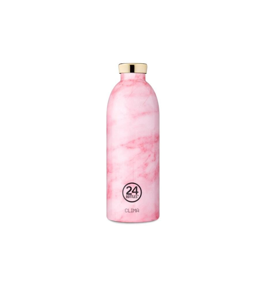 24BOTTLES - Bouteille isotherme Clima 850 ml, Pink Marble