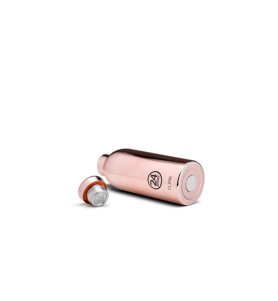 24BOTTLES - Bouteille isotherme Clima 330 ml, Rose Gold