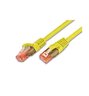 WIREWIN - Câble patch RJ-45 - RJ-45, Cat 6, UTP, 30 m, Jaune