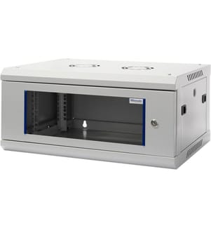 WIREWIN - Wandschrank 600X450X4U Pro 3rd Gen 19 / 4HE / Grau