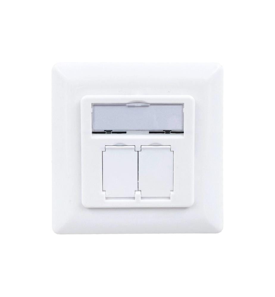 WIREWIN - Datendose RJ-45 Cat.6 2-fach
