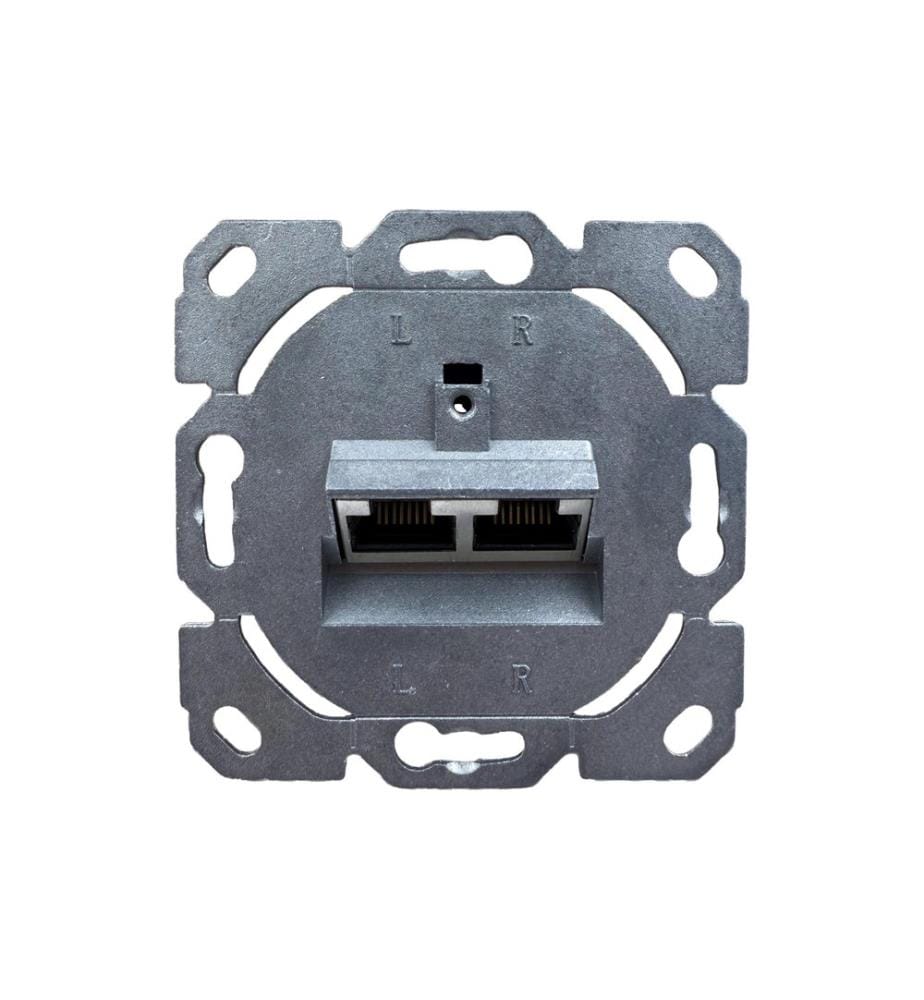 WIREWIN - Datendose RJ-45 Cat.6 2-fach