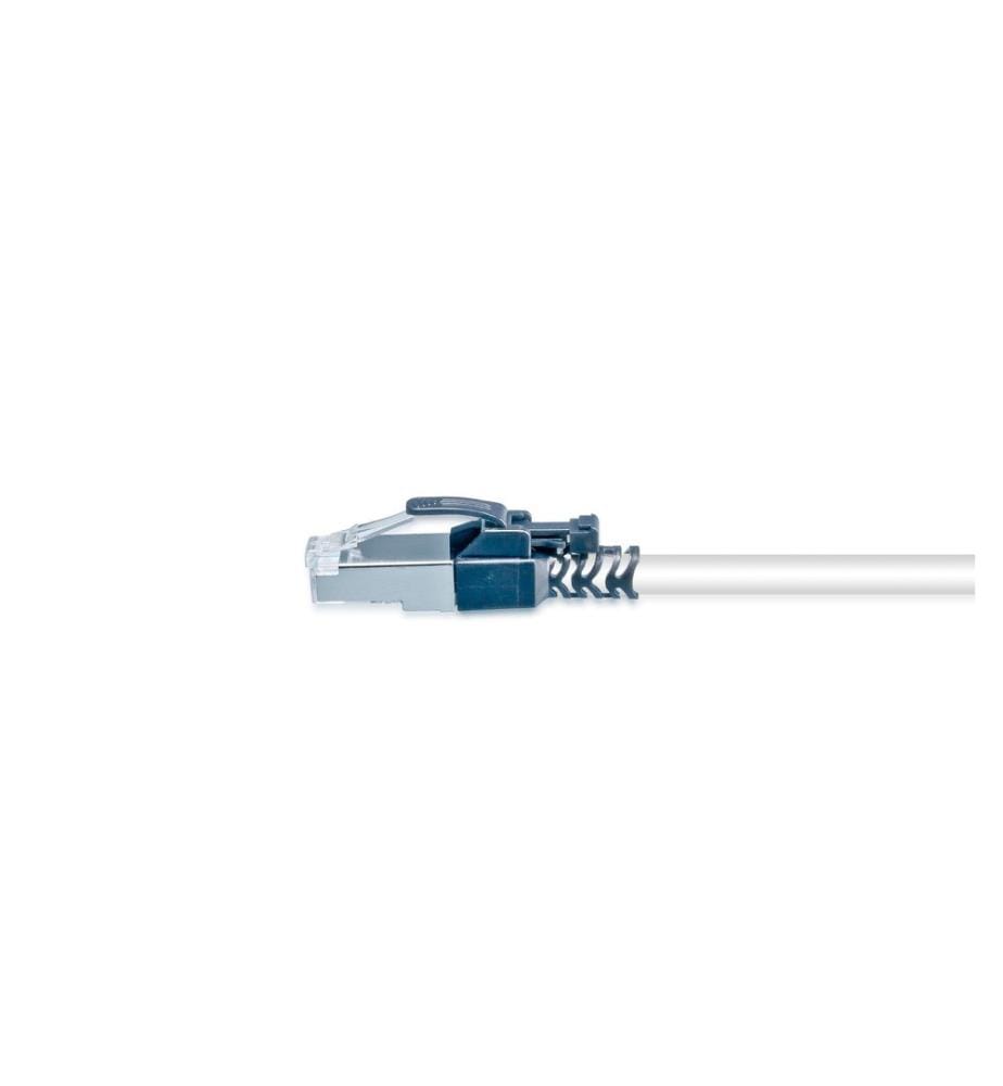 WIREWIN - Patchkabel Securelock Cat 6A, S/FTP, 2.5 m, Grau