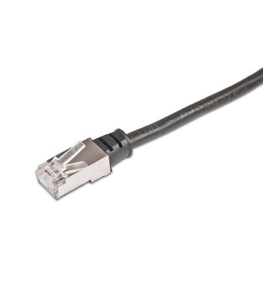 WIREWIN - Câble patch RJ-45 - RJ-45, Cat 5e, F/UTP, 1 m, Noir