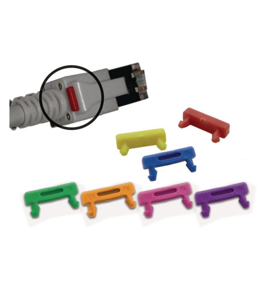WIREWIN - Clip Cordon de brassage LED 100 pièces Vert