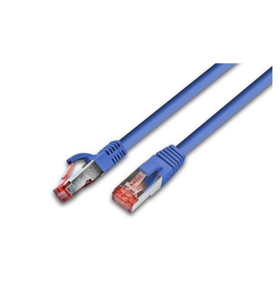 WIREWIN - Câble patch RJ-45 - RJ-45, Cat 6, S/FTP, 7 m, Bleu