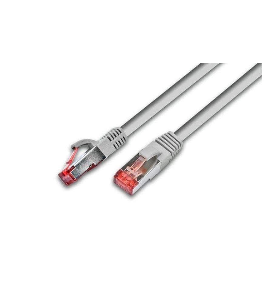 WIREWIN - Câble patch RJ-45 - RJ-45, Cat 5e, F/UTP, 1 m, Gris
