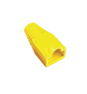WIREWIN - Cable bend relief RJ-45 Jaune, 100 pièces
