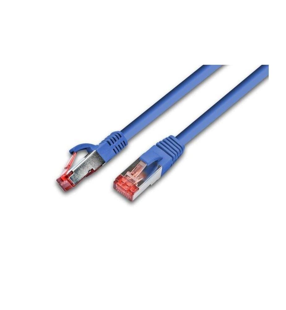 WIREWIN - Câble patch RJ-45 - RJ-45, Cat 5e, F/UTP, 0.25 m, Bleu