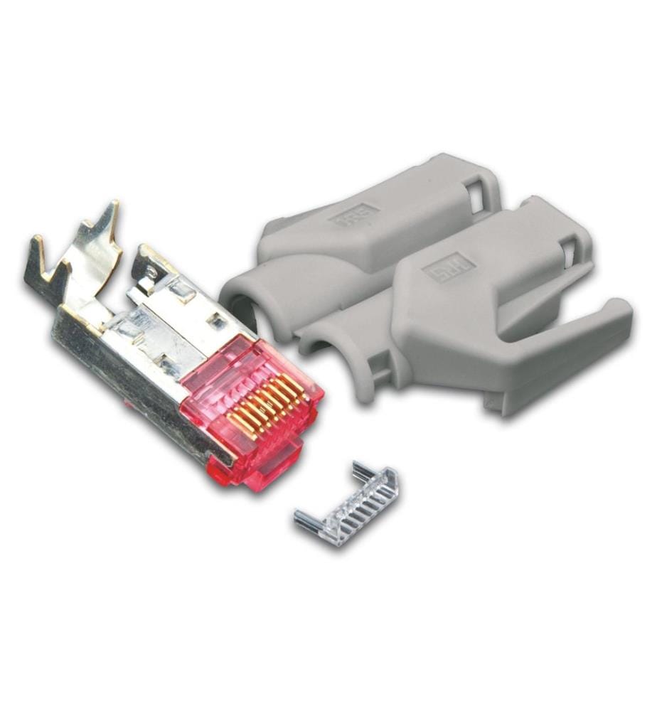 WIREWIN - Stecker RJ45 Hirose TM21 50 Stück, Grau