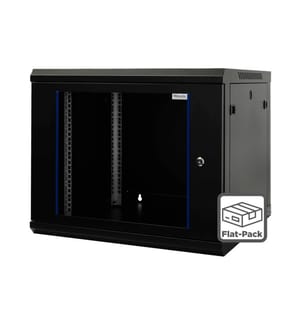 WIREWIN - Wandschrank 600X450X9U Pro 3rd Gen 19 / 9HE / Flat-Pack