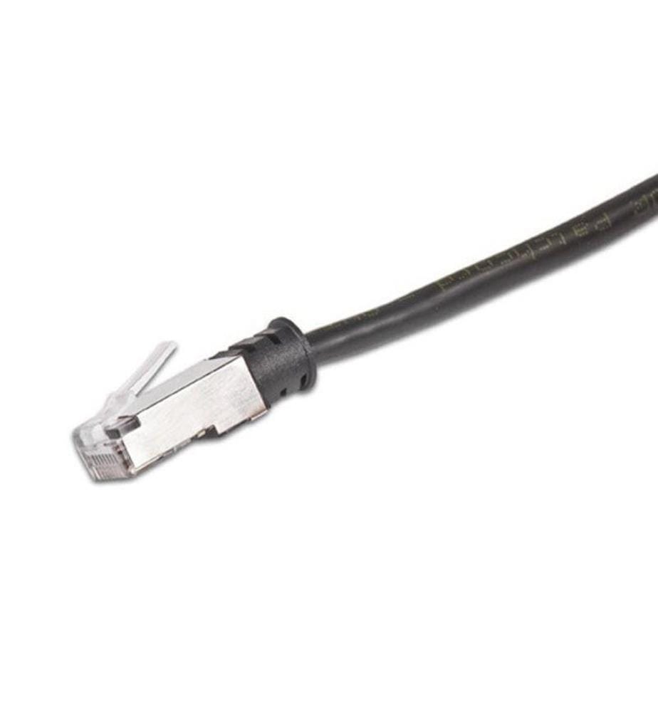 WIREWIN - Câble patch RJ-45 - RJ-45, Cat 5e, F/UTP, 10 m, Noir