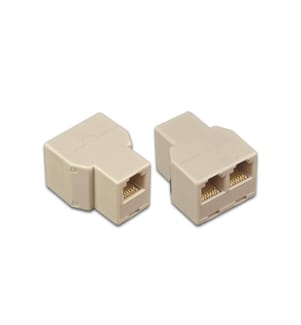 WIREWIN - Telefonadapter Y-Adapter, 6P/6C RJ12 auf RJ12